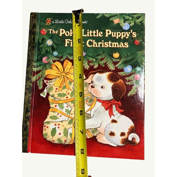 Little Golden Book The Poky Little Puppys First Christmas Childrens Hardcover Bo - Picture 10 of 11